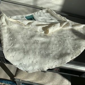 CLASSIC RALPH LAUREN “LAUREN”100%SILK SKIRT